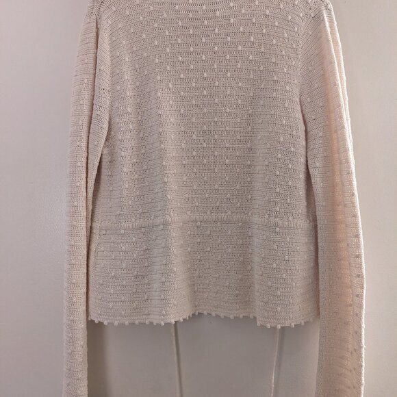 Vintage Carlisle crochet cardigan set silk blend - Picture 9 of 10